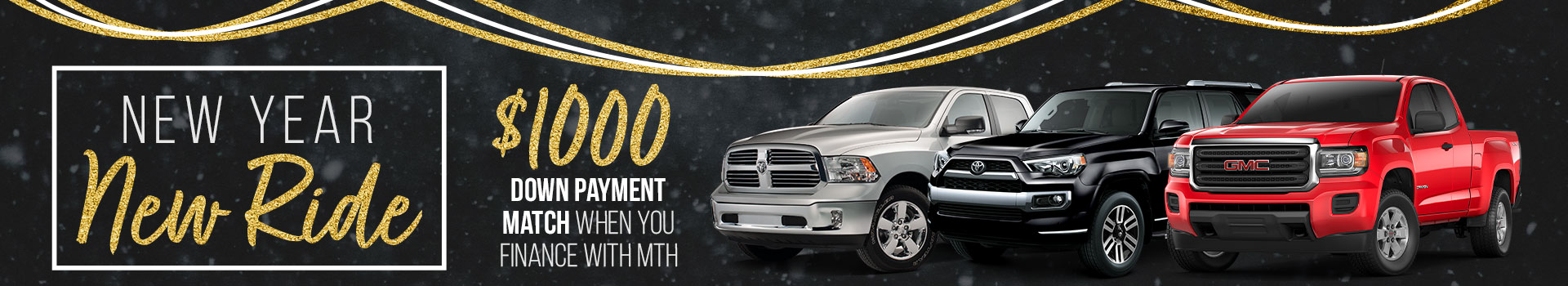 New Year New Ride Sales Event